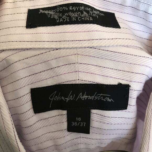 John W Nordstrom Shirt Men's  16-36/37  LS - Picture 3 of 8